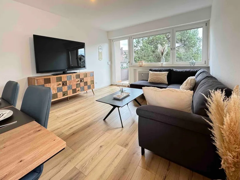 Centrally located apartment with private garage. - Image 1