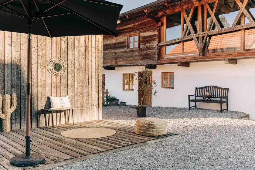 Design-Bauernchalet im Elbacher Gütel nahe Starnberger See - Image 1