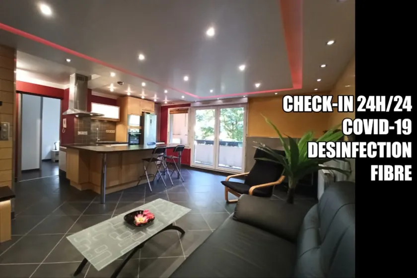 ✩Clim★ T2 Secure✩ Parking★ Balcon✩ Minimes★ Airbus✩ - Image 1