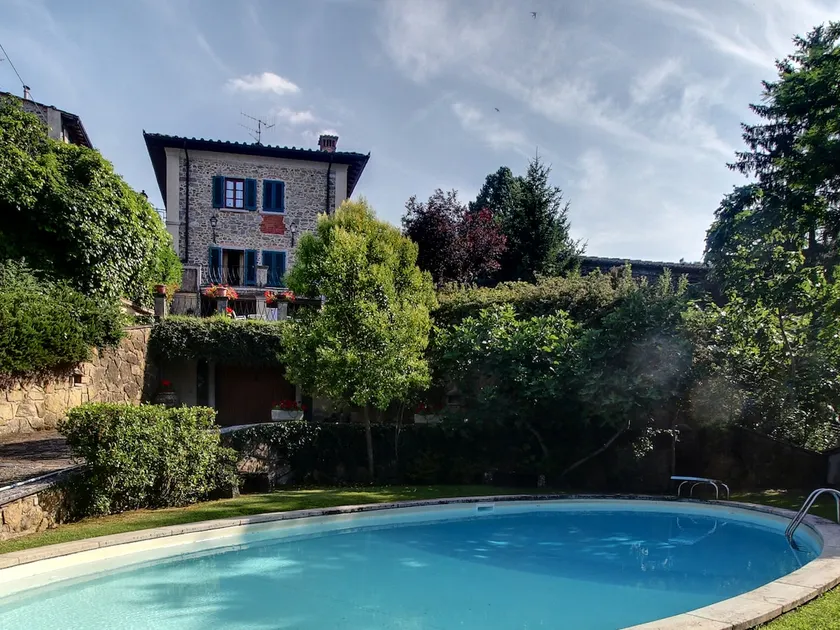 Alleinstehendes Ferienhaus mit privatem Pool,  W-LAN, TV, Panoramablick, bei Greve In Chianti - Image 1