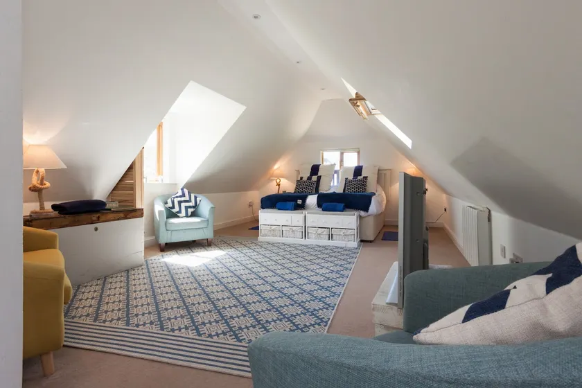 The Upper Deck Stunning converted open plan barn. - Image 1