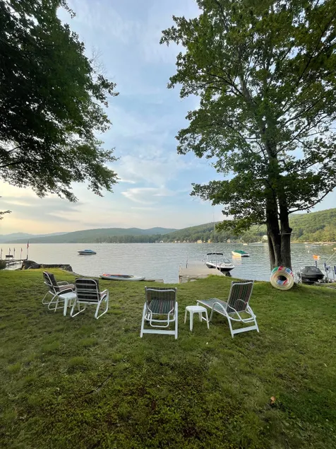 Cottage steps away from Newfound Lake. Relax and enjoy the view. - Image 1