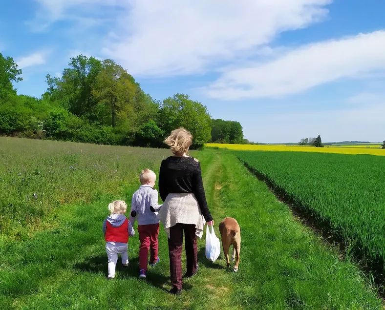 Saint Aubin des Bois; family relaxation - Image 1