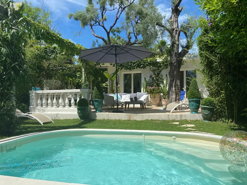 Cap d'Antibes 50m from the beach 3 bedrooms/Pool - Image 1