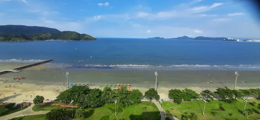 Front Sea, 17th floor, full view of Santos! - Image 1