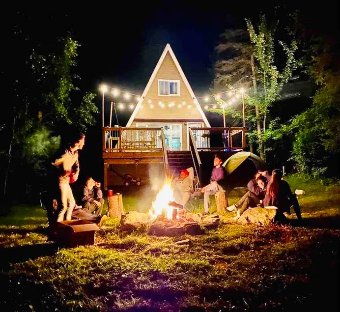 A-Frame Get Away w/ River Access & Private Forest! - Image 1