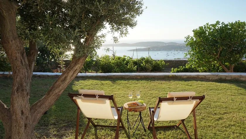 Aegean Sea View Villa Parikia Paros - Image 1