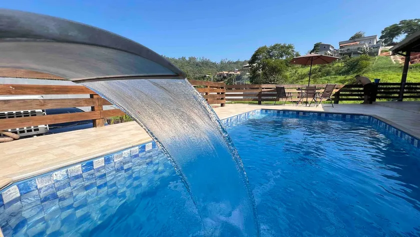 Chácara Rocinha Arujá heated pool - Image 1
