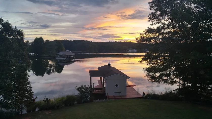 Summer Lane at the Lake - Image 1