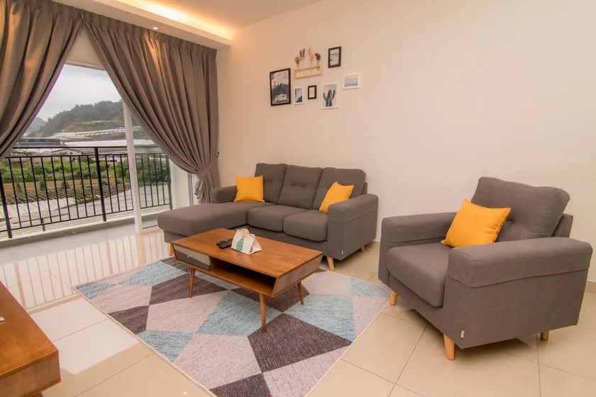 Cameron Highlands Modern7-Tea Plantation View-Premium Hotel Bed - Image 1