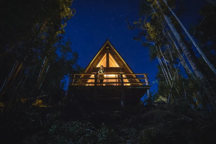 Puente Palos, a cabin in the middle of the forest in Castro - Image 1