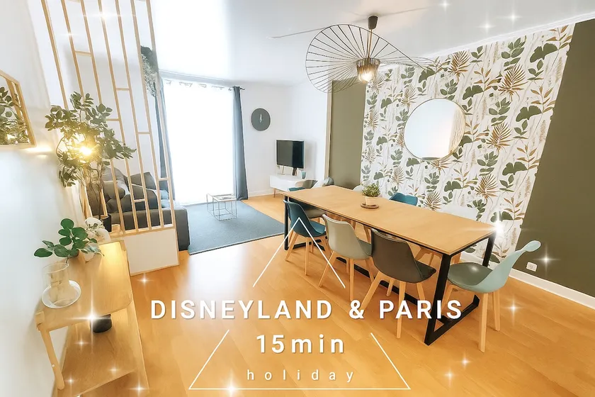 Disneyland - Paris 15 min - Parking - 8 personnes - Image 1