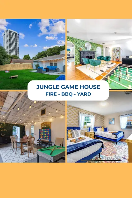 Jungle Game House - 10 mins to Beaches+Nightlife - Image 1
