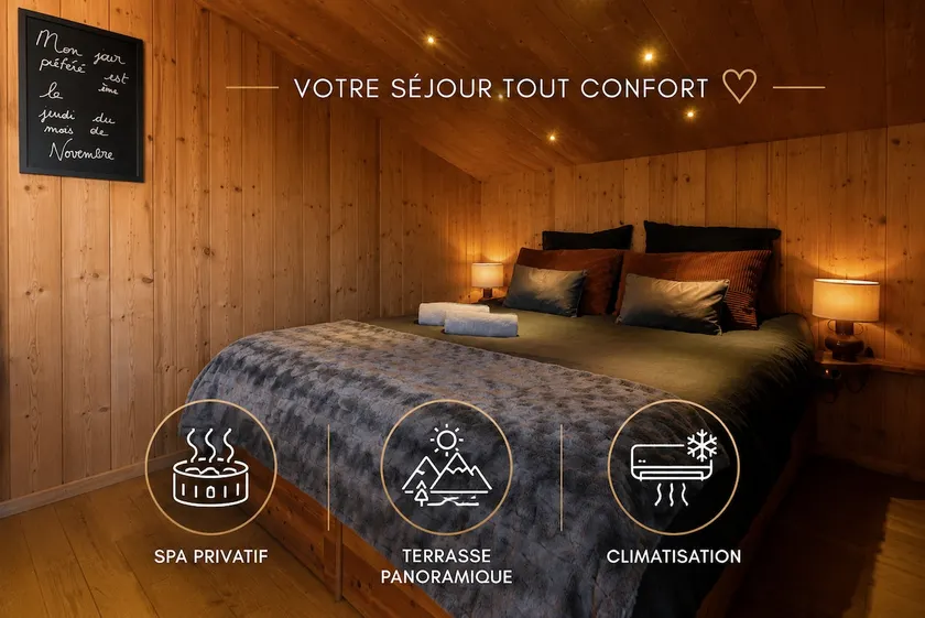 ”Grand Cru” Chalet & Spa - Between Duvet & Bubbles - Image 1