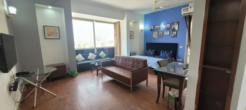 Serviced Studio Apartment Central Ggn w/Balcony - Image 1