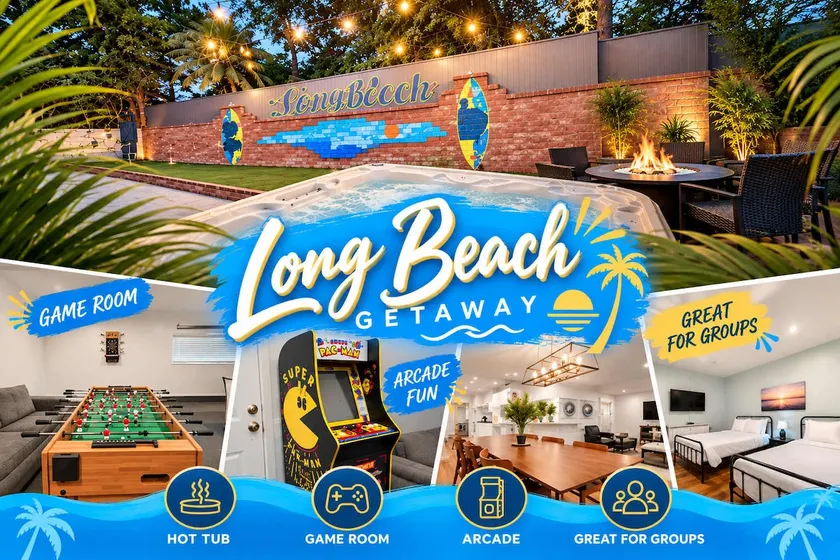 CA4. Hot Tub, Mini Golf, Game Room & EV Charger - Image 1