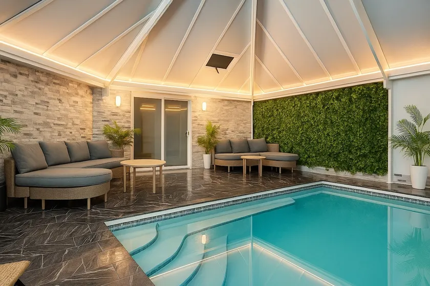 All-Season Private Heated Indoor Pool - Image 1