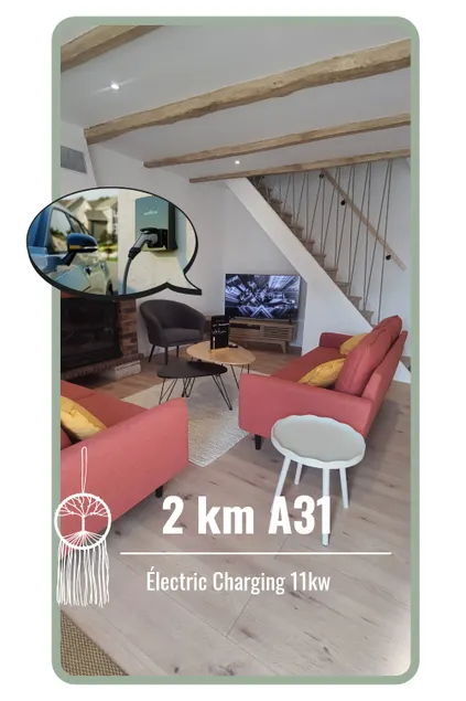 House for 8 people • 4 bedrooms • Access to A31 • EV charger - Image 1