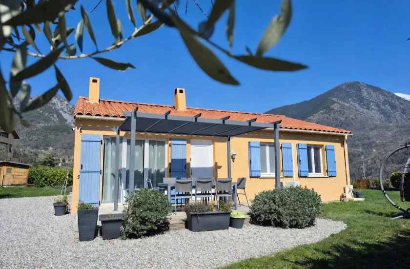 Villa les oliviers, vue montagnes avec jardin - Mercantour - Image 1