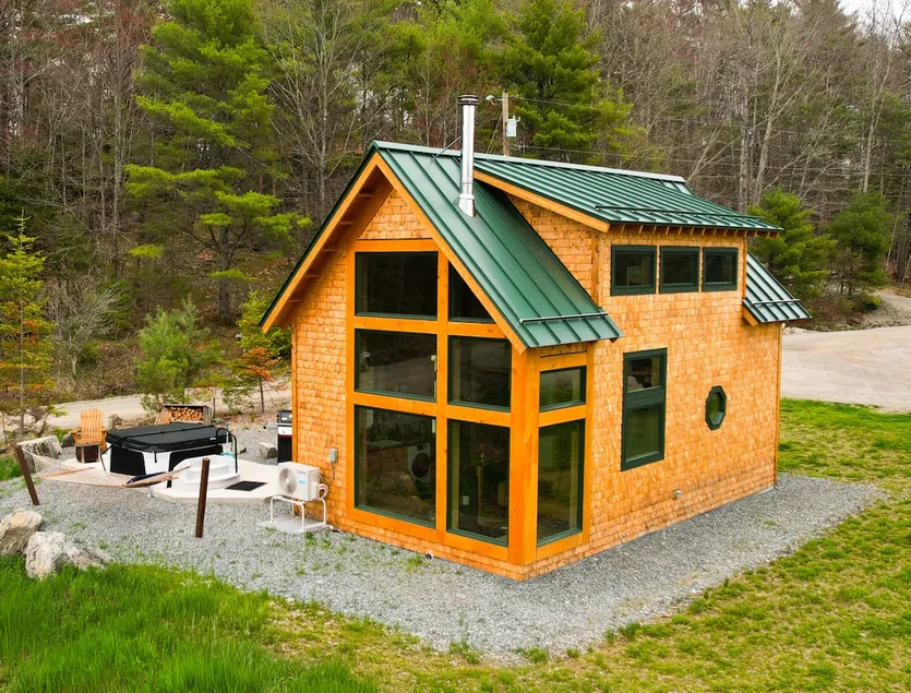 River Views | Private Hot Tub | The Willow Cabin - Image 1
