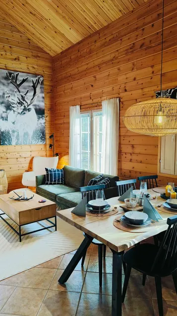Kaarni, a couple's cabin - 1km to the slopes of Ylläs. - Image 1