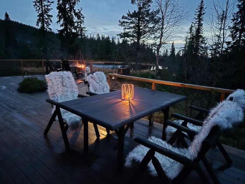 Cabin with large terrace - Image 1