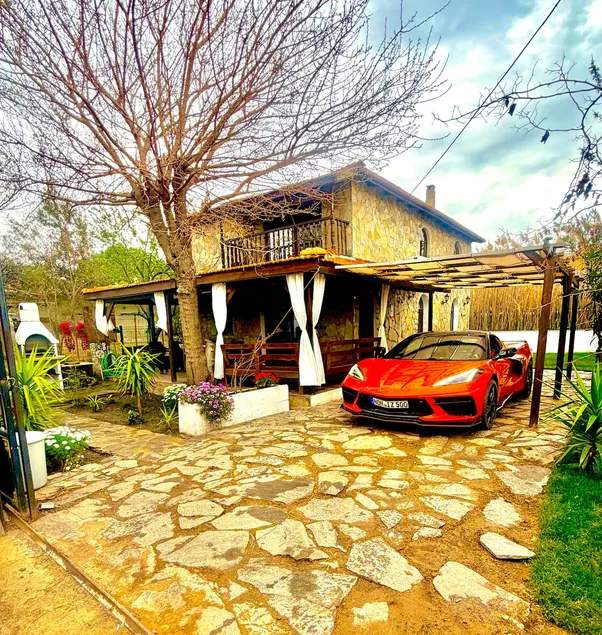 Charming seafront detached stone house with AC - Image 1