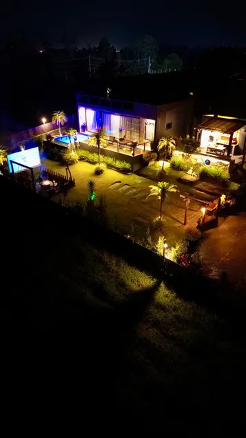Cabin, Swimming Pool, Sauna, Terrace and Private Garden - Image 1