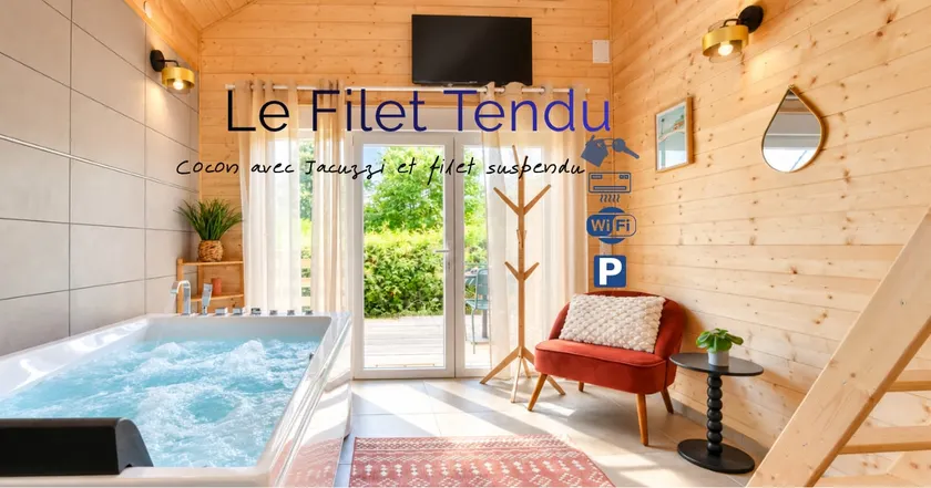 Le Filet Tendu • Private Jacuzzi & parking - Image 1