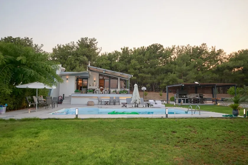 Mytilini luxury pool VILLA AMIKA - Image 1