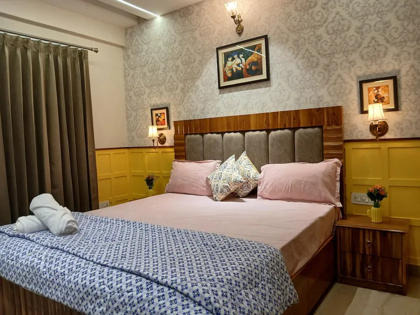 The saffron hill 01 bhk luxury flat in kuthal gaon - Image 1
