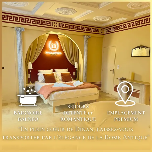 Roma Antiqua – Romantic Stay in the Heart of Dinan - Image 1