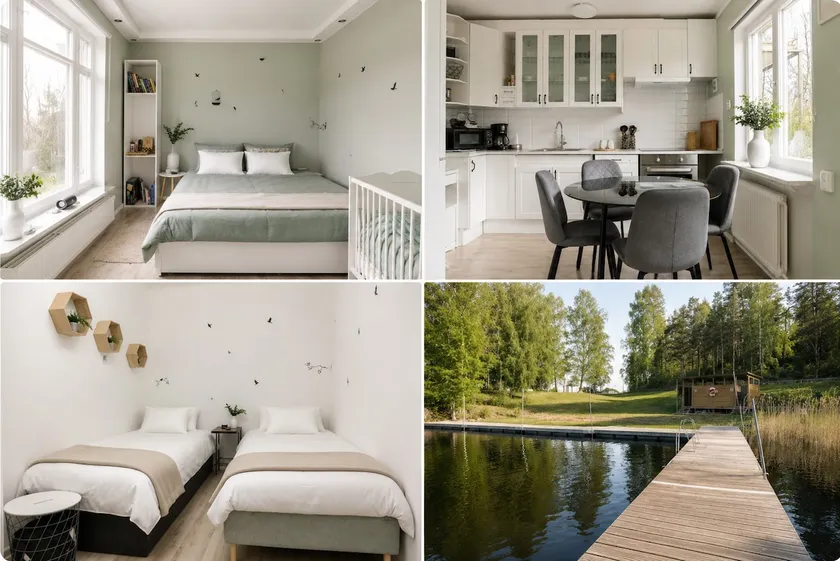 Nordic Calm Forest Apartment - Image 1