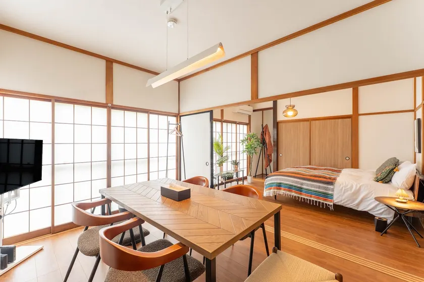 House with a garden, BBQ set available! Parking available/Maximum 6 people/7 minutes from Matsumoto Station - Image 1