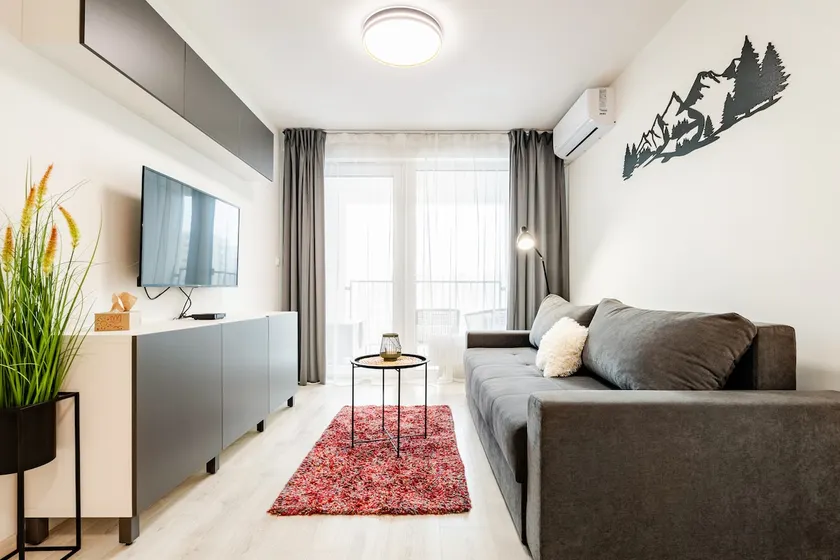 SkyFlat Bratislava-New Apartment near Airport Free Parking - Image 1