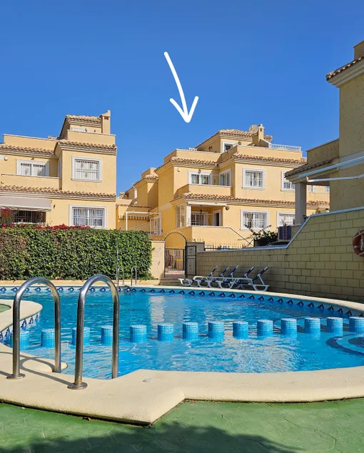 España - PUNTA PRIMA Torrevieja Orihuela Costa - large apartment for 6-people 85m2 and terrace 40m2 central air conditioning Wi-Fi living room kitchen 2 bedrooms 2 bathrooms 3 swimming pools parking security to the sea 200m only 40 min to the airport - Image 1