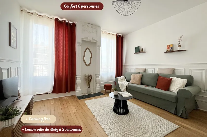 Le Charmant, 2 chambres, Parking - Image 1