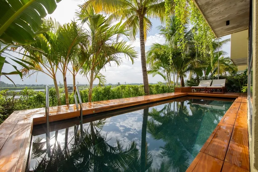 NhaTa Villa 3Brs/Pool, Sunset view, 5' to AB Beach - Image 1