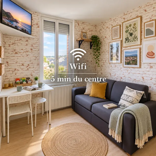 Cozy haven · Tram 2 min · Ideal for business travel - Image 1