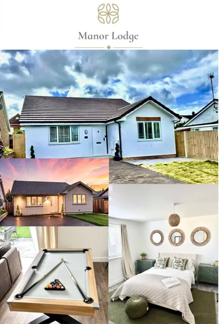 Manor Lodge, Hot tub, Pool Table Nr Dreamland&Quex - Image 1