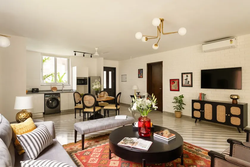 The Pilerne Verandah House • Calm 2BHK with Garden - Image 1