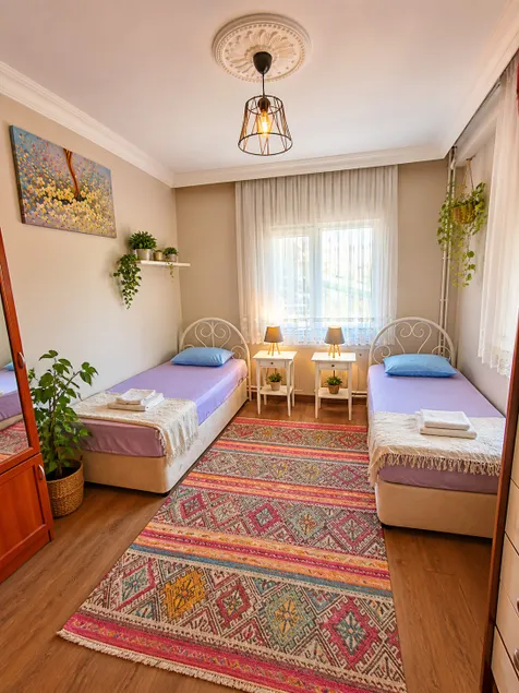 3+1 Apartment with Large Garden in Küçükköy (with barbecue) - Image 1