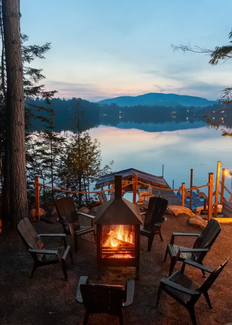 Chalet Le Tombeur | Spa | Lake | Kayaks | View - Image 1