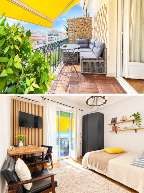 Studio in the center balcony/AC - Image 1
