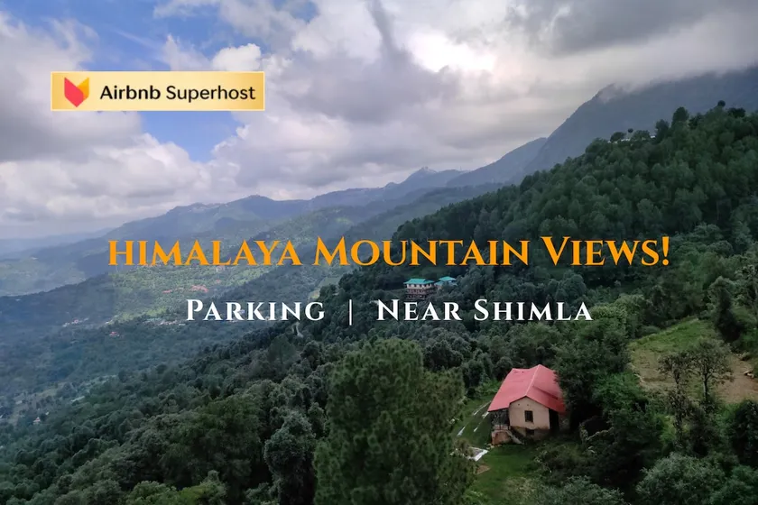 WOW Balcony Views! Offbeat Family 3BHK Near Shimla - Image 1