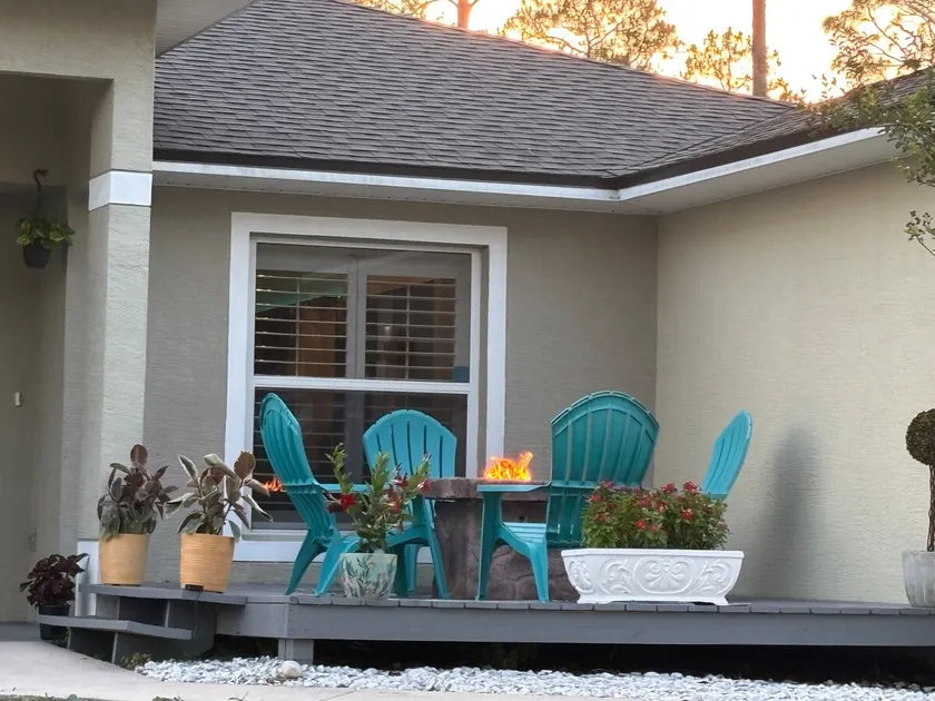 Beach House in the Woods, Social Fire Deck-Daytona - Image 1