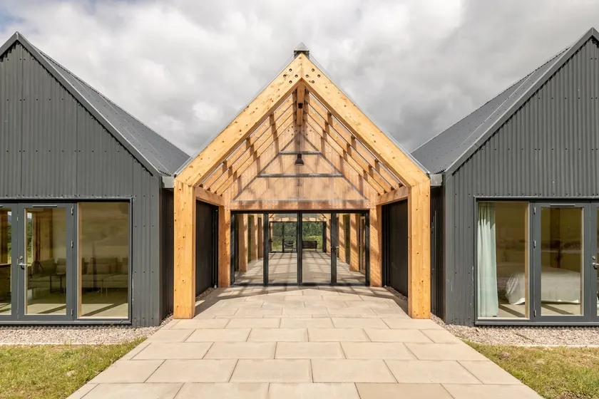 Upper Lochlane, Modern Barn and Winter Garden - Image 1