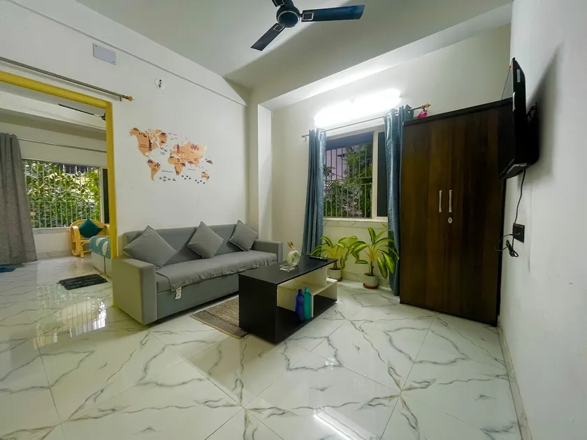 Comfy, spacious (AC-2bhk) near RN Tagore| Manipal - Image 1