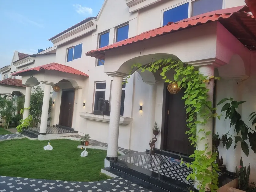 Waterfall Villa Primium 3BHK with pvt pool, gazebo - Image 1