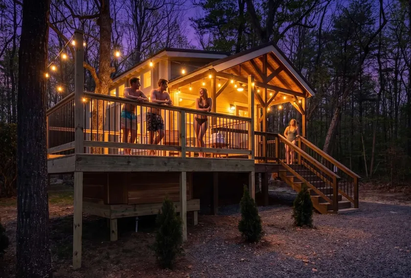 Hot Tub, Secluded Hickory Tiny Home in Menlo! - Image 1